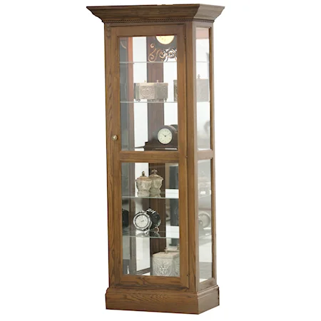 Single Door Curio Cabinet